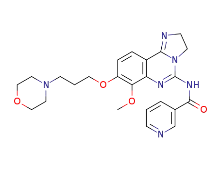 N-{7-methoxy-8-[3-(morpholin-4-yl)propoxy]-2,3-dihydroimidazo[1,2-c]quinazolin-5-yl}nicotinamide