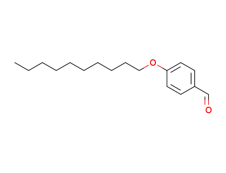 Molecular Structure of 24083-16-7 (4-N-DECYLOXYBENZALDEHYDE)