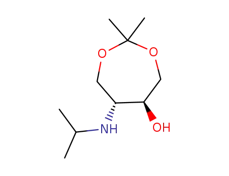 6-(isopropylamino)-2,2-dimethyl-1,3-dioxepan-5-ol