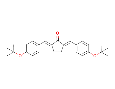 (2E,5E)-2,5-bis(4-tert-butoxybenzylidene)cyclopentanone