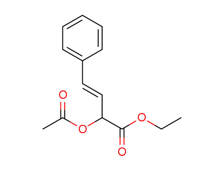 (E)-ethyl 2-acetoxy-4-phenylbut-3-enoate