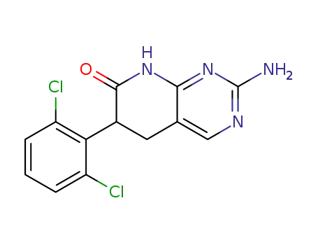 2-amino-6-(2,6-dichlorophenyl)-5,6-dihydropyrido[2,3-d]pyrimidin-7(8H)-one
