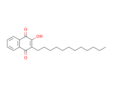 Molecular Structure of 57960-31-3 (ACEQUINOCYL-HYDROXY)