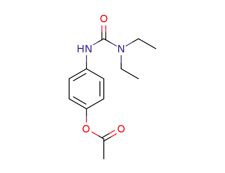 4-(3,3-diethylureido)phenyl acetate