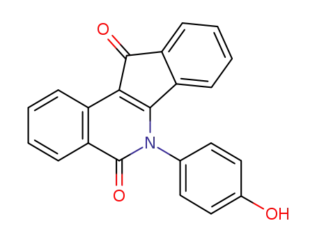 6-(4-hydroxyphenyl)-5H-indeno[1,2-c]isoquinoline-5,11(6H)-diketone