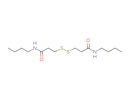 3,3'-disulfanediylbis(N-butylpropanamide)