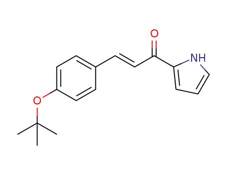 (E)-3-(4-(tert-butoxy)phenyl)-1-(1H-pyrrol-2-yl)prop-2-en-1-one