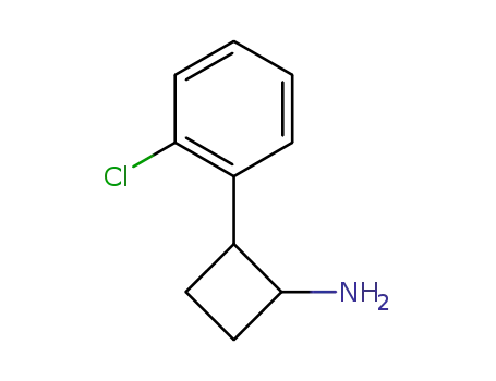 2-(2-chlorophenyl)cyclobutanamine