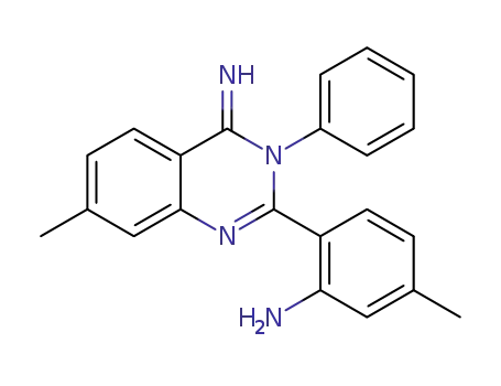 2-(4-imino-7-methyl-3-phenyl-3,4-dihydroquinazolin-2-yl)-5-methylaniline