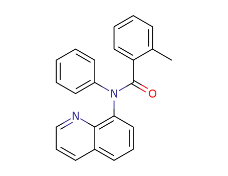 2-methyl-N-phenyl-N-(quinolin-8-yl)benzamide