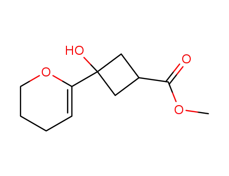 methyl 3-(3,4-dihydro-2H-pyran-6-yl)-3-hydroxycyclobutane-1-carboxylate
