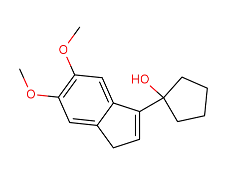 1-(5,6-dimethoxy-1H-inden-3-yl)cyclopentan-1-ol
