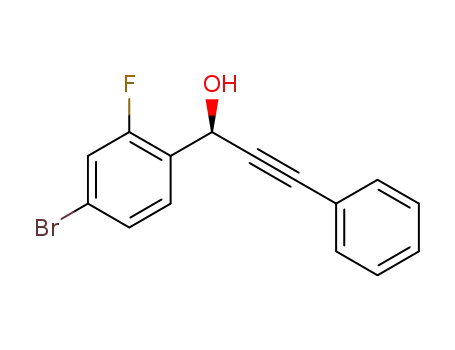 (S)-1-(4-bromo-2-fluorophenyl)-3-phenylprop-2-yn-1-ol