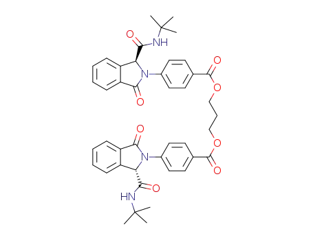 propane-1,3-diyl bis(4-(1-(tert-butylcarbamoyl)-3-oxoisoindolin-2-yl)benzoate)
