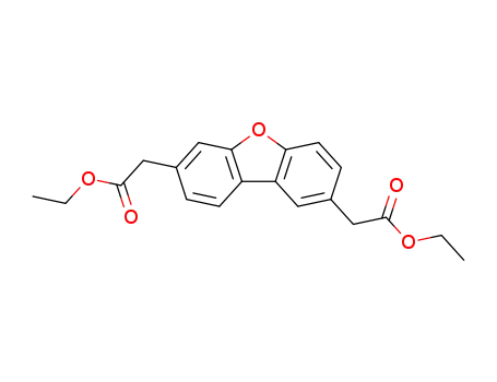 diethyl 2,2'-(dibenzo[b,d]furan-2,7-diyl)diacetate
