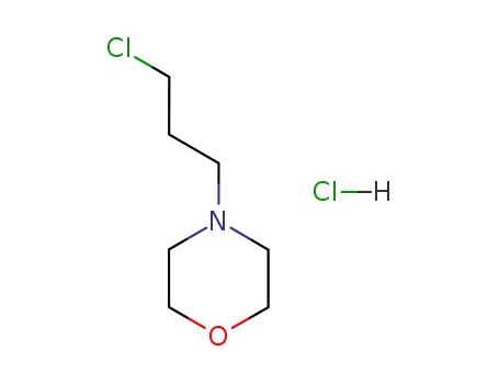 4-(3-chloropropyl)morpholinium chloride
