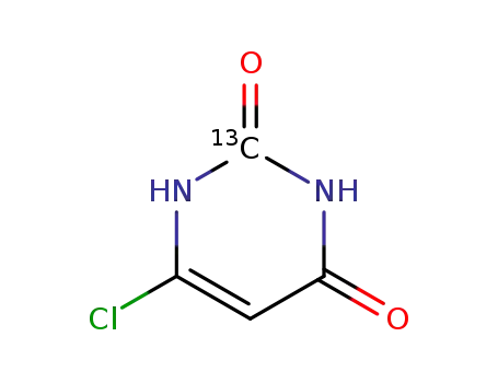 6-chlorouracil-(13)C2