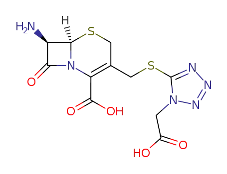 3-<<<1H-1-(carboxymethyl)tetrazol-5-yl>thio>methyl>cephem