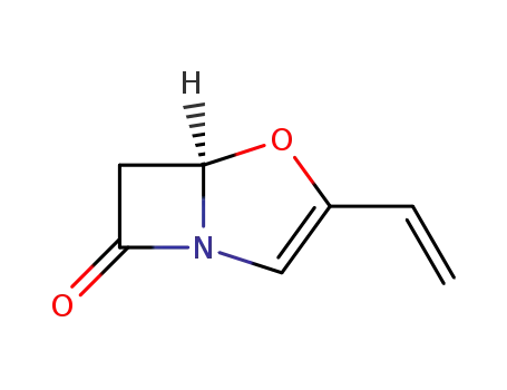 (5R)-7-oxo-3-vinyl-4-oxa-1-azabicyclo[3.2.0]hept-2-ene