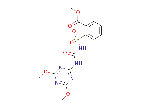 Molecular Structure of 74223-63-5 (DesMethyl Methoxy Metsulfuron-Methyl)