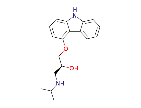 Molecular Structure of 78859-33-3 ((-)-CARAZOLOL)
