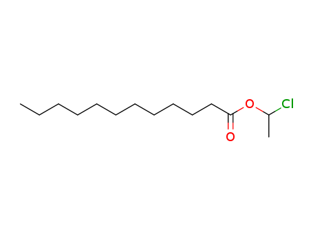Dodecanoic acid, 1-chloroethyl ester