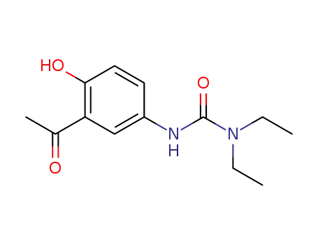 N'-(3-acetyl-4-hydroxyphenyl)-N,N-diethylurea