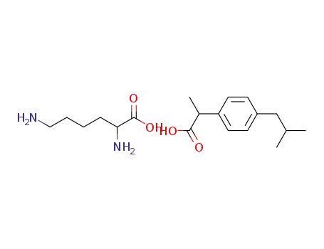 2,6-diaminohexanoic acid,2-[4-(2-methylpropyl)phenyl]propanoic acid