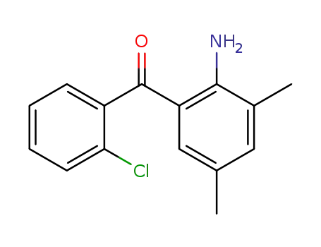2-amino-2'-chloro-3,5-dimethylbenzophenone