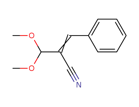 2-Propenenitrile, 2-(dimethoxymethyl)-3-phenyl-