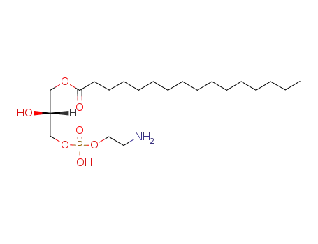 1-O-hexadecanoyl-2-hydroxy-sn-glycero-3-phosphoethanolamine