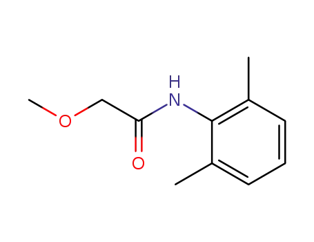 Molecular Structure of 53823-88-4 (Acetamide, N-(2,6-dimethylphenyl)-2-methoxy-)