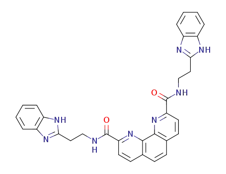 2,9-bis-{[2-(2-benzimidazolyl)ethylamino]carbonyl}-1,10-phenanthroline