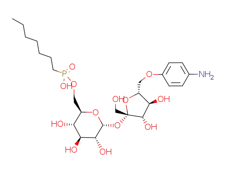 6'-O-p-aminophenyl-6-heptylphosphonatosucrose