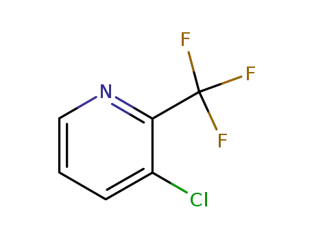 Molecular Structure of 749875-32-9 (3-Chloro-2-(trifluoromethyl)-pyridine)