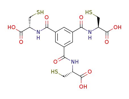(R)-2-[3,5-Bis-((R)-1-carboxy-2-mercapto-ethylcarbamoyl)-benzoylamino]-3-mercapto-propionic acid