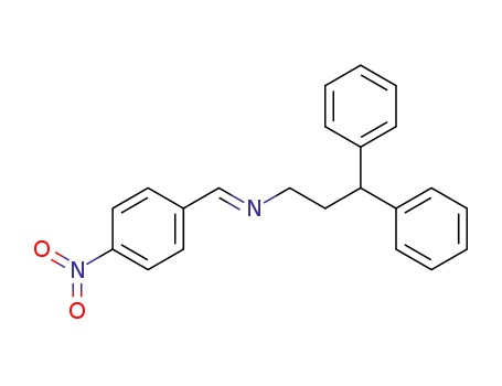 N-(p-nitrobenzylidene)-N-(3,3-diphenylpropyl)amine