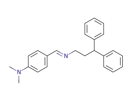 N-[(p-dimethylamino)benzylidene]-N-(3,3-diphenylpropyl)amine