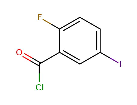 2-Fluoro-5-iodobenzoyl chloride cas no. 186584-73-6 98%