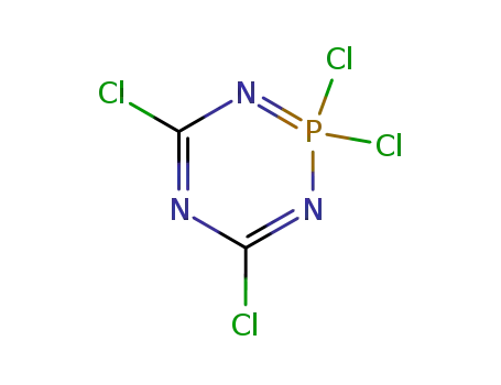 Molecular Structure of 26236-17-9 (2,2,4,6-tetrachloro-2,2-dihydro-1,3,5,2-triazaphosphorine)