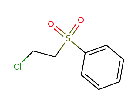 Molecular Structure of 938-09-0 (2-Chloroethyl Phenyl Sulfone)