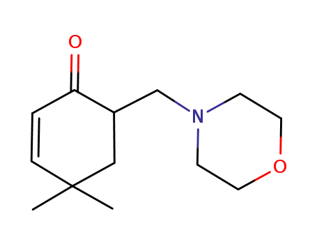 4,4-dimethyl-6-(morpholinomethyl)cyclohex-2-enone