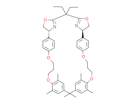 (14R,174R)-18,18-diethyl-82,86,9,9,103,105-hexamethyl-14,15,174,175-tetrahydro-3,7,11,15-tetraoxa-1,17(2,4)-bis(1,3-oxazola)-2,8,11,16(1,4)-tetrabenzenacyclooctadecaphane