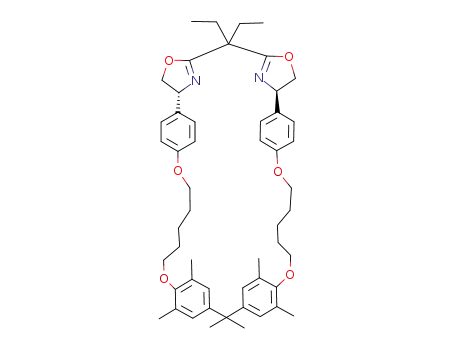 (14R,214R)-22,22-diethyl-102,106,11,11,123,125-hexamethyl-14,15,214,215-tetrahydro-3,9,13,19-tetraoxa-1,21(2,4)-bis(1,3-oxazola)-2,10,15,20(1,4)-tetrabenzenacyclodocosaphane