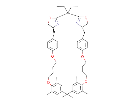 (14S,34S)-2,2-diethyl-122,126,13,13,143,145-hexamethyl-14,15,34,35-tetrahydro-6,11,15,20-tetraoxa-1,3(2,4)-bis(1,3-oxazola)-5,12,14,21(1,4)-tetrabenzenacyclodocosaphane