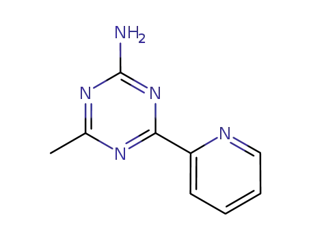 Molecular Structure of 657411-85-3 (1,3,5-Triazin-2-amine, 4-methyl-6-(2-pyridinyl)-)