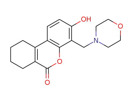 3-hydroxy-4-morpholinomethyl-7,8,9,10-tetrahydro-6H-benzo[c]chromen-6-one