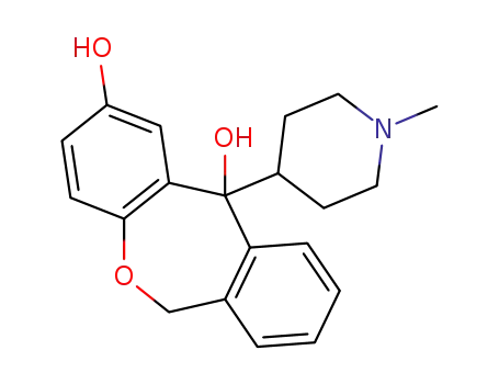 11-(1-Methylpiperidin-4-yl)-6,11-dihydrodibenzo[b,e]oxepine-2,11-diol