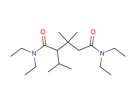 2-isopropyl-3,3-dimethyl-glutaric acid bis-diethylamide