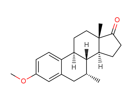 Estra-1,3,5(10)-trien-17-one,3-methoxy-7-methyl-, (7a)- (9CI) cas  10449-00-0